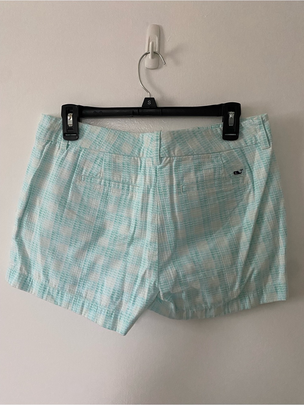 Vineyard Vines Mint Plaid Shorts - Picture 2 of 4